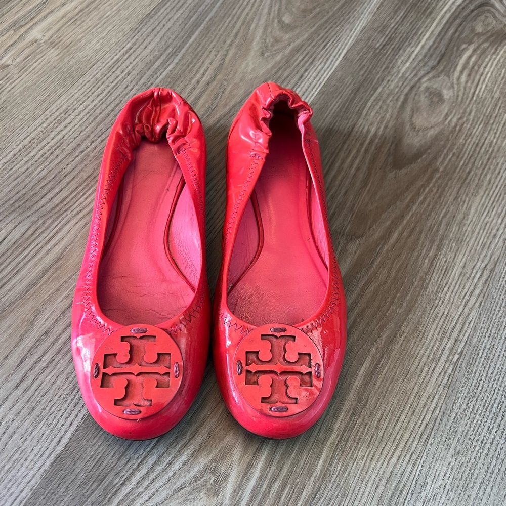 Tory Burch Flats Hot pink/red
